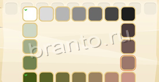 Цвета игра подсказки в одноклассниках уровень 157