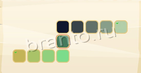 Цвета игра подсказки в одноклассниках уровень 167