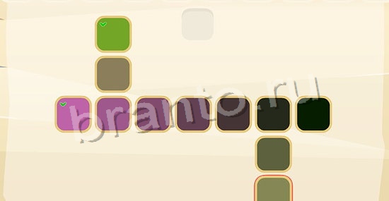 ответы на игру Цвета в одноклассниках уровень 171