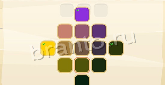 Цвета игра подсказки в одноклассниках уровень 177