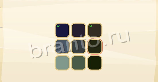 решения на игру Цвета в одноклассниках уровень 183