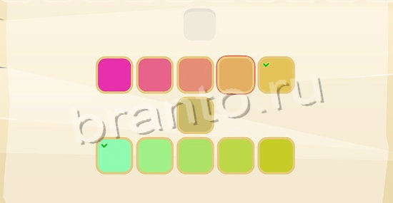 Цвета игра подсказки в одноклассниках уровень 197