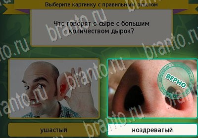 ответы к игре Выбирайка Уровень 7055