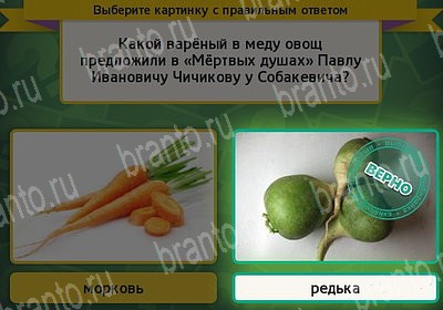 Решения на игру Выбирайка Уровень 7203