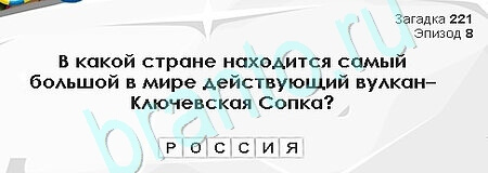 решебник на игру Загадки Сфинкса Уровень 221