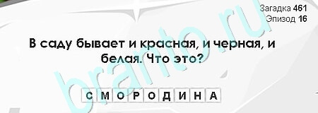 решебник на игру Загадки Сфинкса Уровень 461