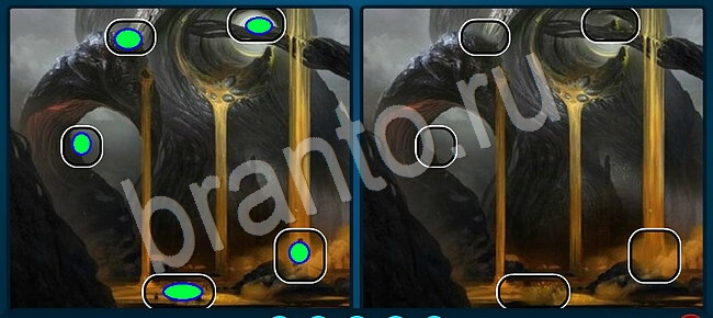 Найдите отличия в контакте решения Уровень 1859 три богатыря на конях