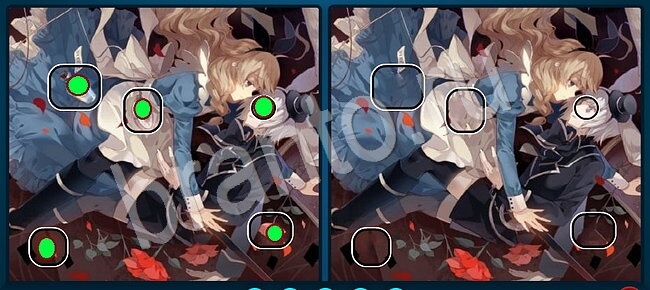 ответы Найдите отличия на двух картинках Уровень 1873