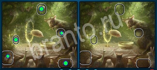 ответы Найди отличия Уровень 1886