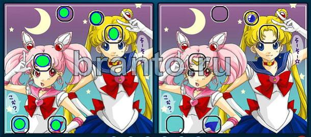 ответы на игру Найдите отличия Уровень 1067 аниме