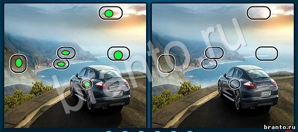 ответы к игре Найдите отличия Уровень 1121 серая машина