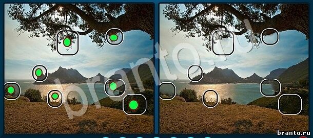 ответы на игру в контакте Найдите отличия Уровень 1122 море