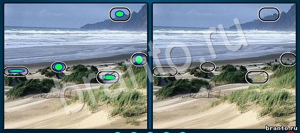 Найдите отличия в контакте помощь Уровень 1126 море