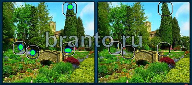 ответы Найдите отличия Уровень 1152 замок