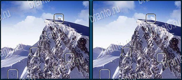 ответы Найди отличия Уровень 1340