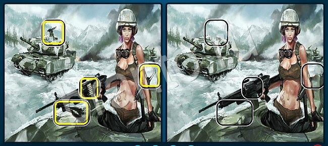 ответы вконтакте Найдите отличия Уровень 1230