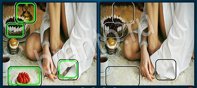 Найдите отличия ответы в контакте Уровень 1250