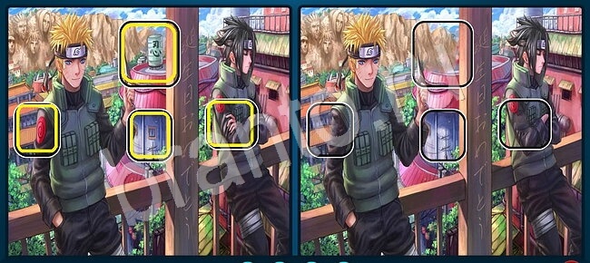 Найдите отличия в контакте помощь Уровень 1261