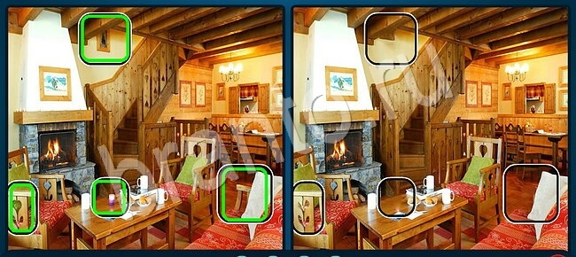 Игра Найди отличия ответы Уровень 1268