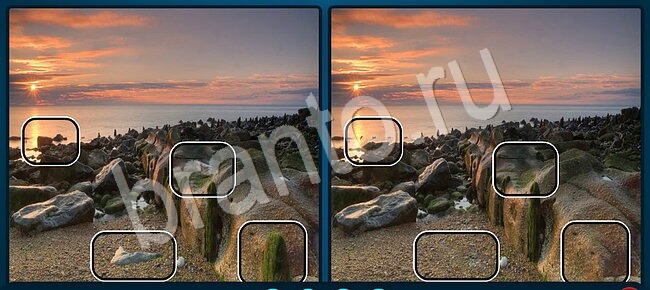 ответы Найдите отличия на двух картинках Уровень 1277