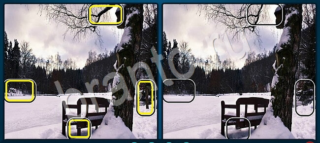 Найдите отличия ответы в контакте Уровень 1300