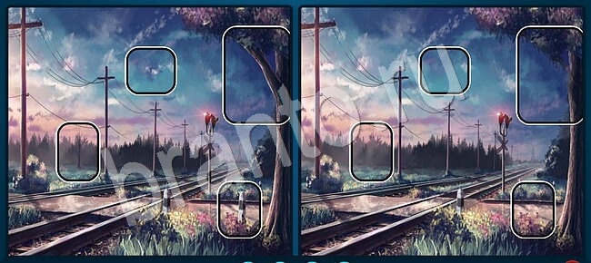 ответы Найдите отличия на двух картинках Уровень 1327