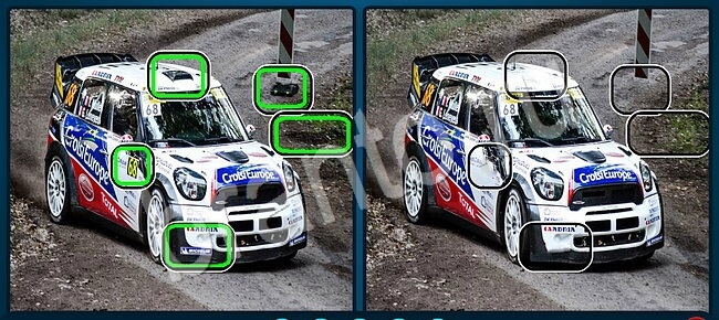 Найдите отличия игра ответы в контакте Уровень 2054