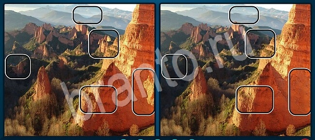 решебник на игру Найдите отличия Уровень 2058