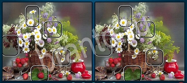 Найдите отличия помощь в картинках Уровень 2089