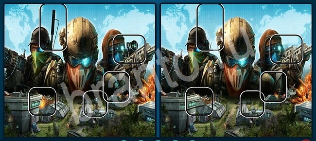 Найдите отличия ВК подсказки Уровень 2109