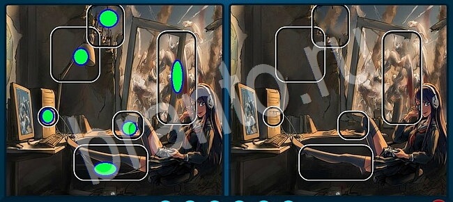 Найдите отличия в контакте помощь Уровень 2466