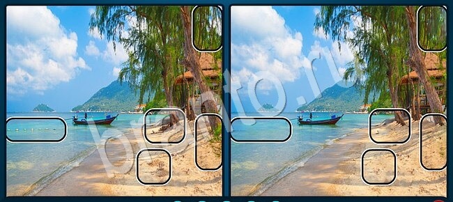 Помощь на игру Найдите отличия Уровень 2001