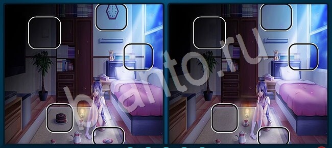 ответы Найдите отличия на двух картинках Уровень 2035