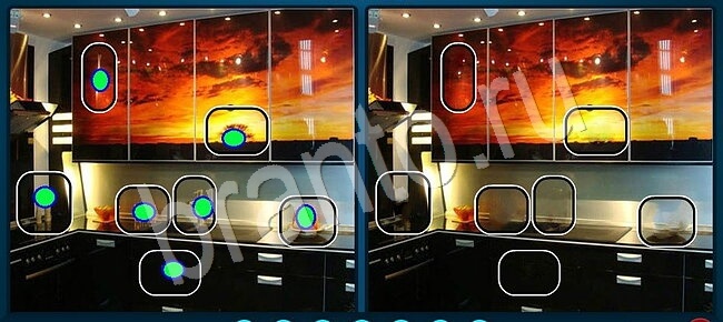 Найдите отличия помощь в картинках Уровень 2816