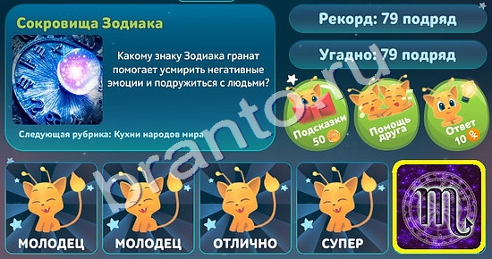 игра 5 вопросов обо всём ответ