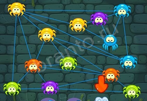 ответы на игру Паучки в одноклассниках Уровень 61