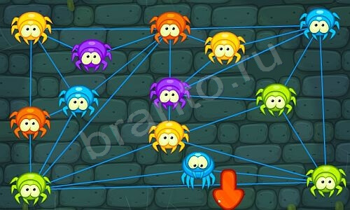 Игра Паучки ответы Уровень 77