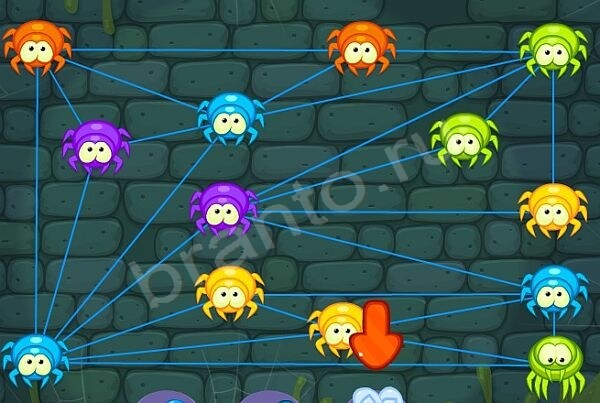 Помощь на игру ВК Паучки Уровень 84