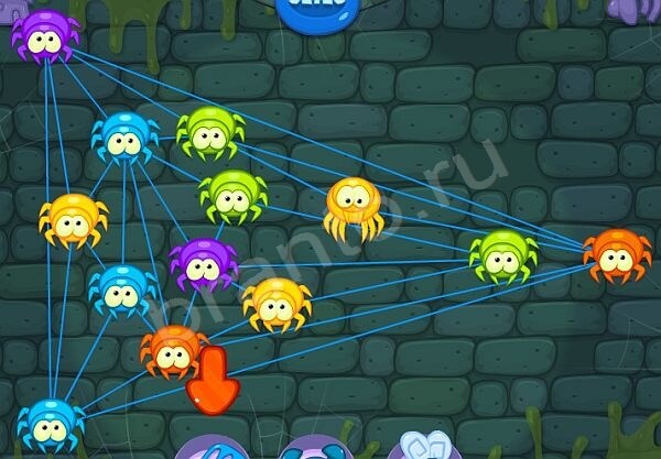 Игра Паучки ответы Уровень 97