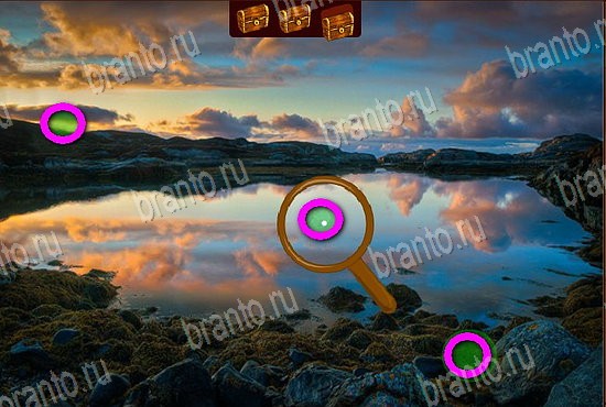 ответы к игре Сокровища морей Уровень 66