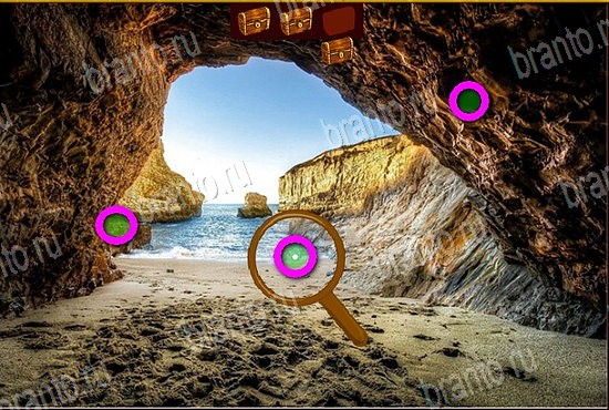 Игра Сокровища морей подсказки одноклассники Уровень 90