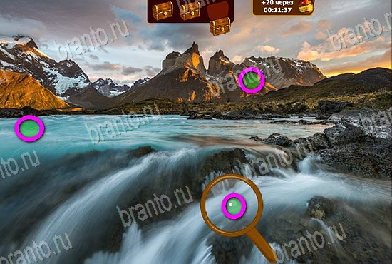 Решения на игру Сокровища морей в контакте Уровень 124