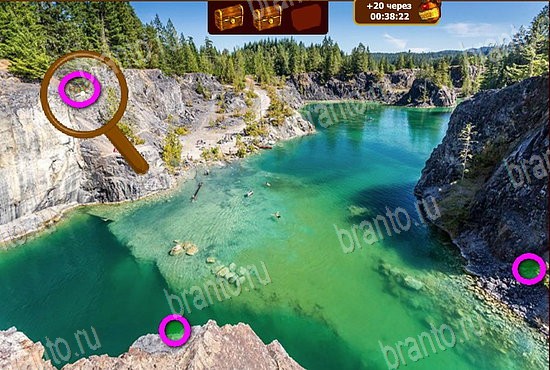 ответы к игре Сокровища морей Уровень 156