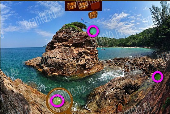 решебник на игру Сокровища морей Уровень 202