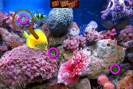 Решения на игру Сокровища морей в контакте Уровень 274