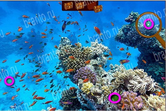 Сокровища морей решения Уровень 283