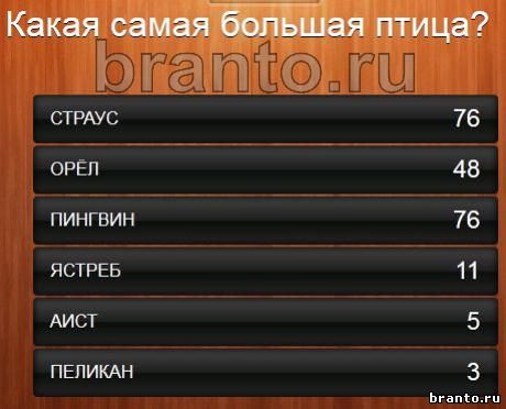 Что бывает кирпичным 100 к 1 ответ андроид