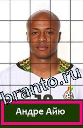 Решения на игру Угадай футболиста ГРУППА G Гана