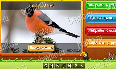 ответы на игру в одноклассниках Угадай животных Уровень 207