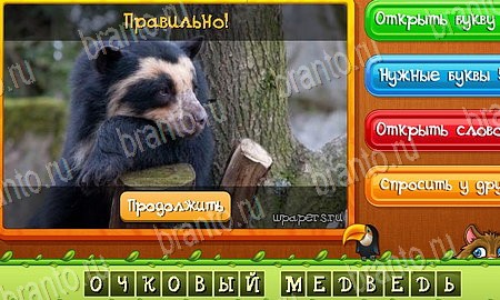 Угадай животных игра в одноклассниках помощь Уровень 416